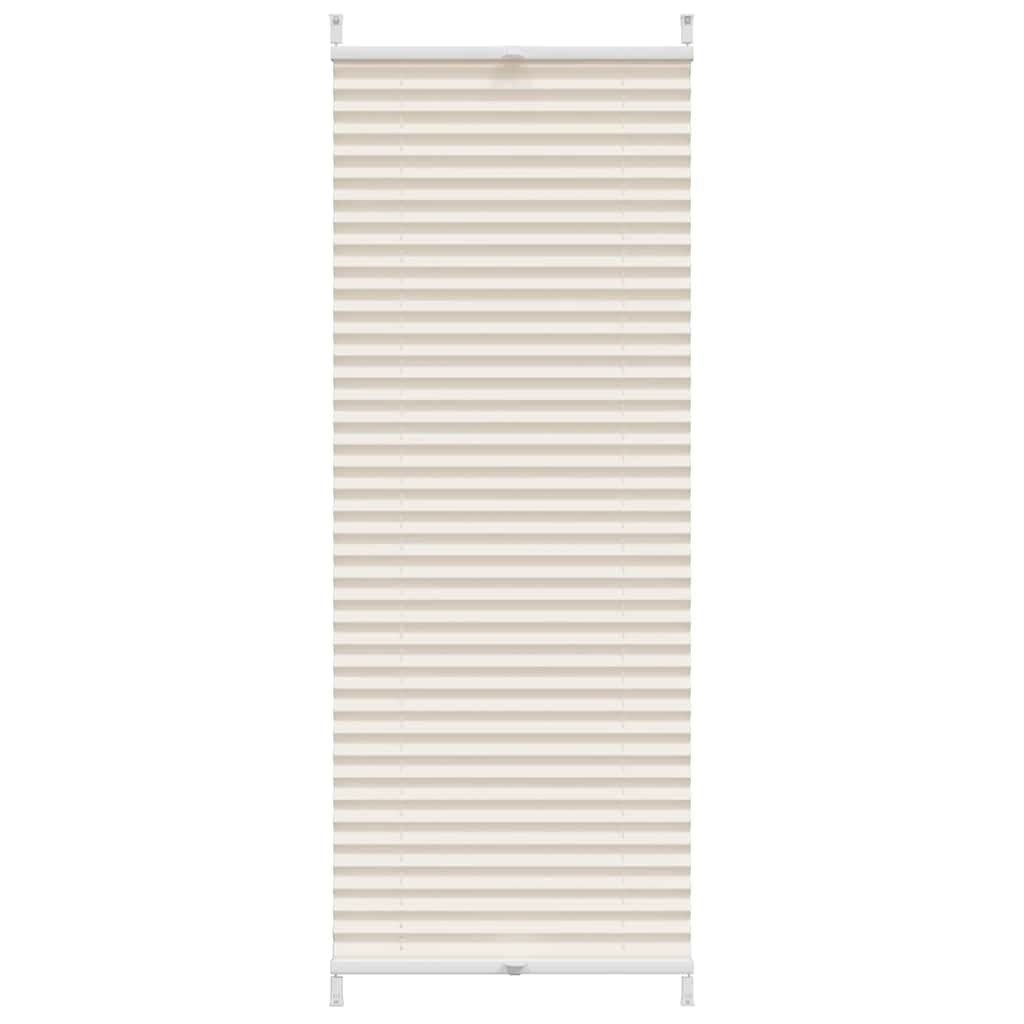 Plissee Faltrollo Rollo Plisseerollo 50x100cm Creme