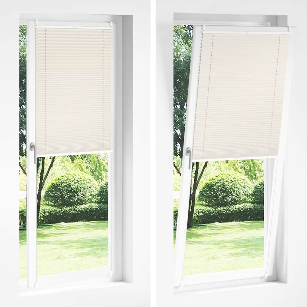 Plissee Faltrollo Rollo Plisseerollo 50x100cm Creme