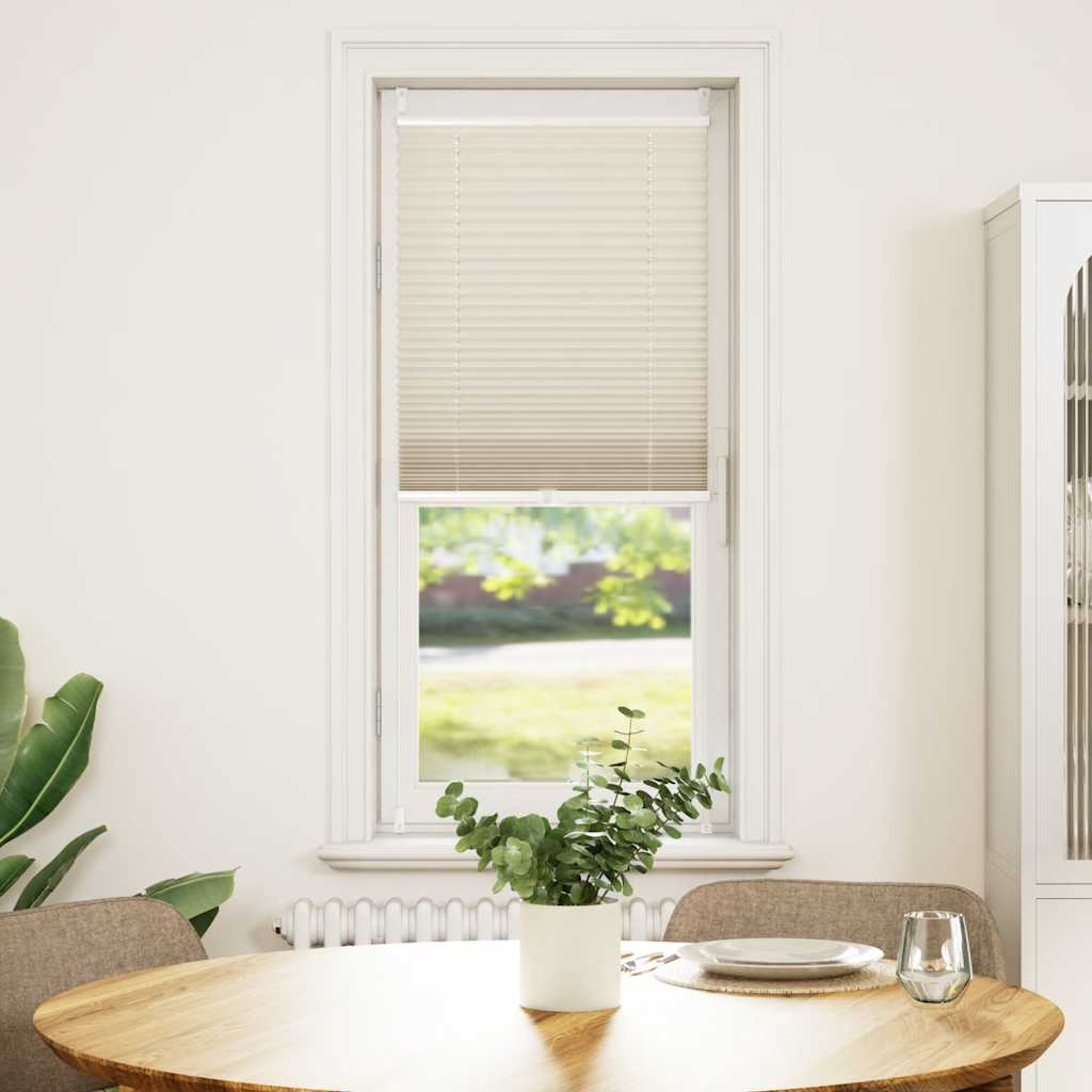 Plissee Faltrollo Rollo Plisseerollo 50x100cm Creme