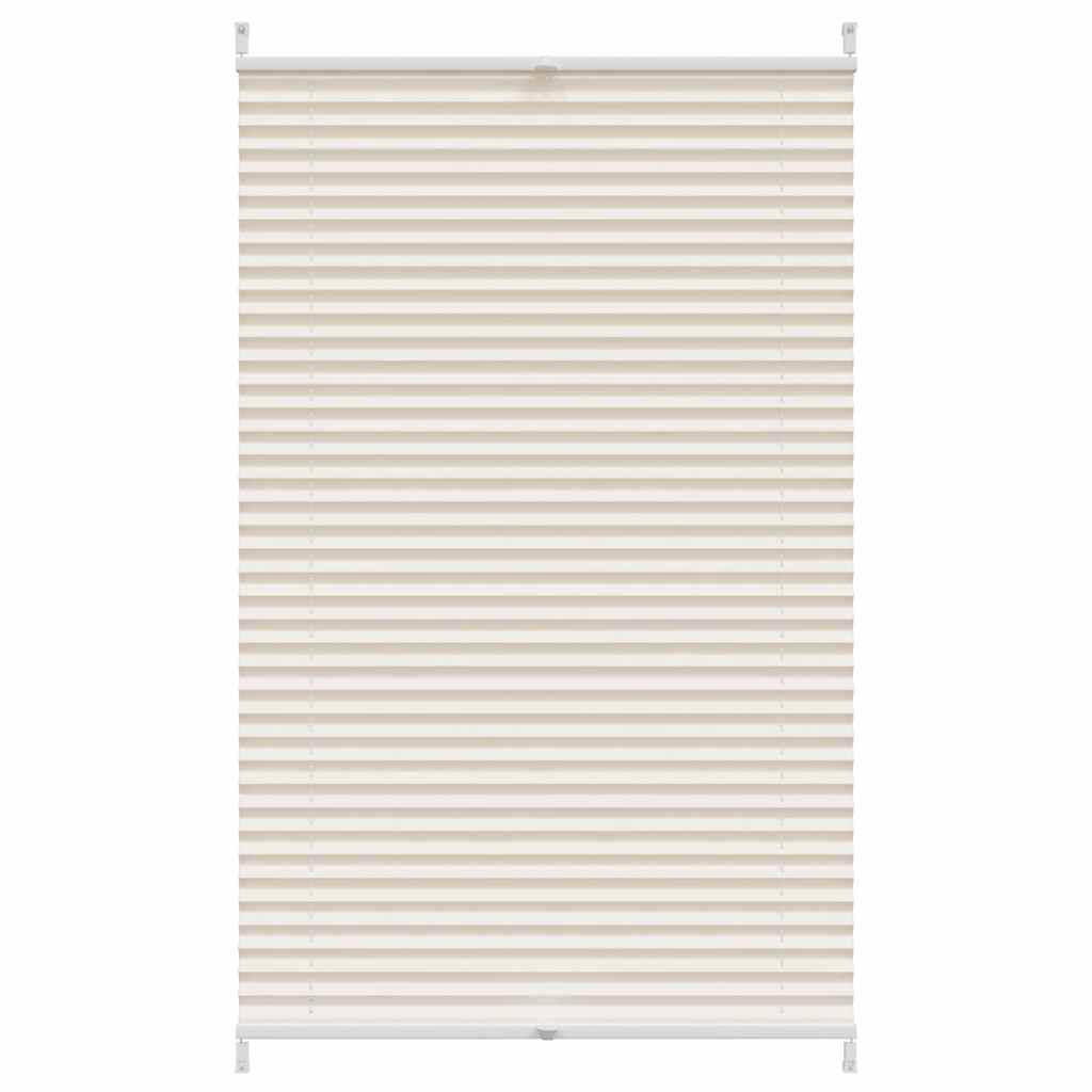 Plissee Faltrollo Rollo Plisseerollo 80x150cm Creme