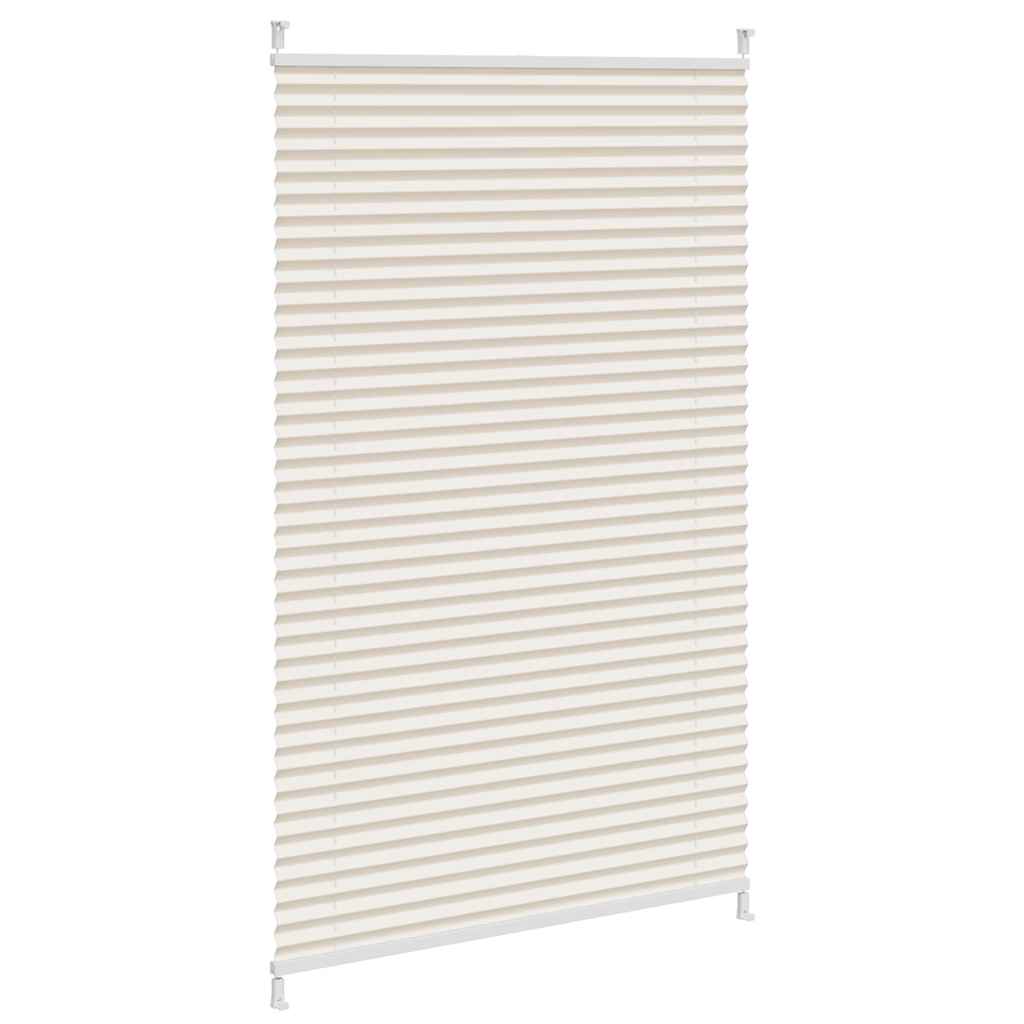 Plissee Faltrollo Rollo Plisseerollo 80x150cm Creme