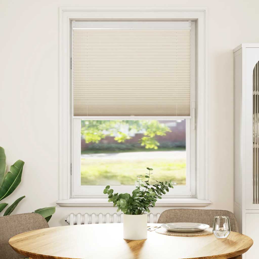 Plissee Rollo Jalousie Plisseerollo 90x150cm Creme