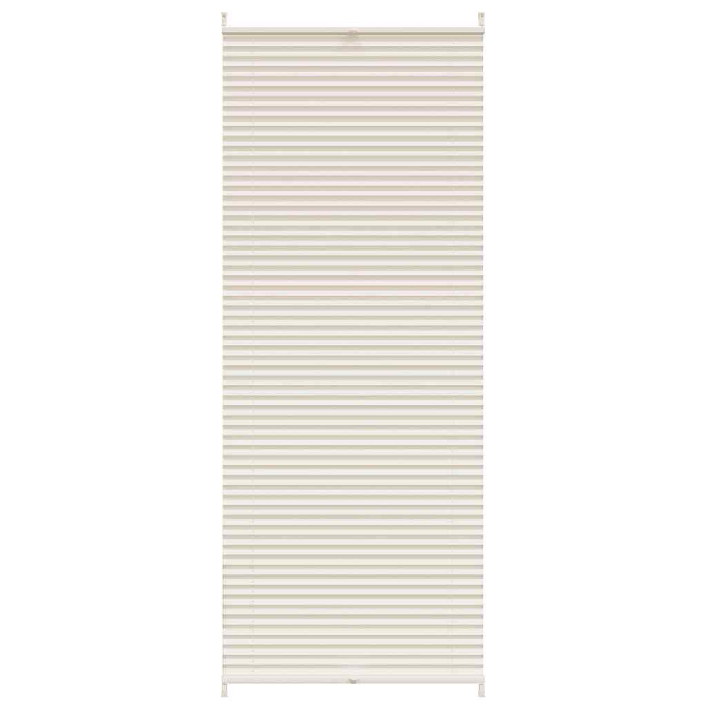 Plissee Faltrollo Rollo Jalousie Plisseerollo 90x200cm Creme