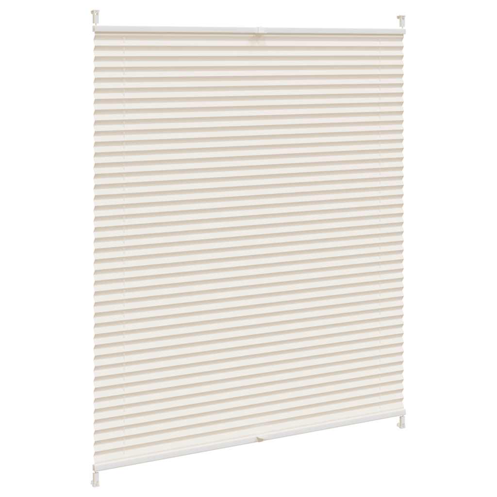 Plissee Faltrollo Rollo Plisseerollo 100x125cm Creme