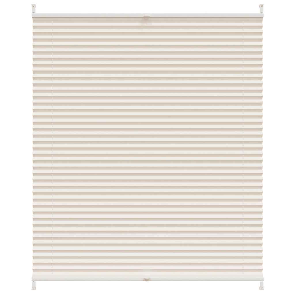 Plissee Faltrollo Rollo Plisseerollo 110x100cm Creme