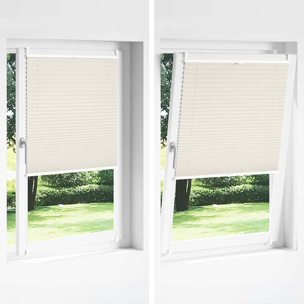 Plissee Faltrollo Rollo Plisseerollo 110x150cm Creme