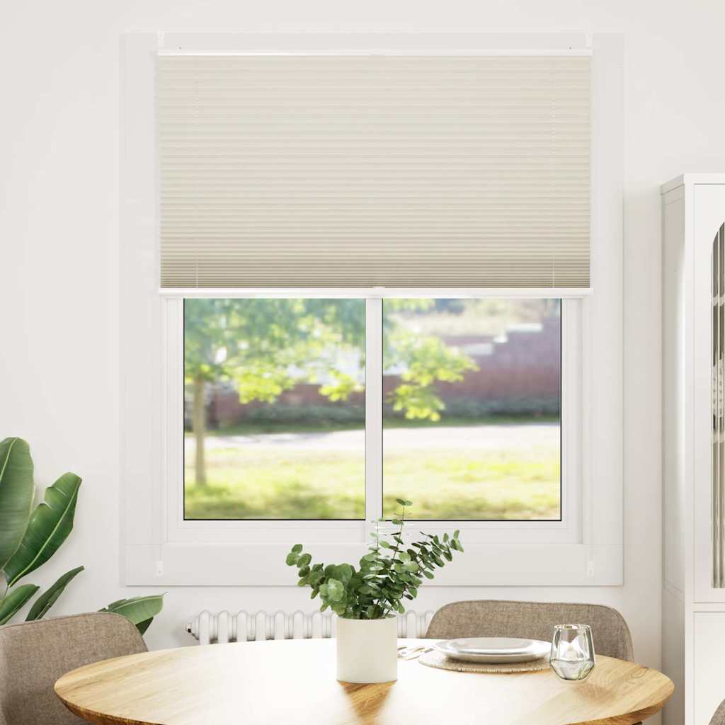Plissee Faltrollo Rollo Plisseerollo 110x150cm Creme