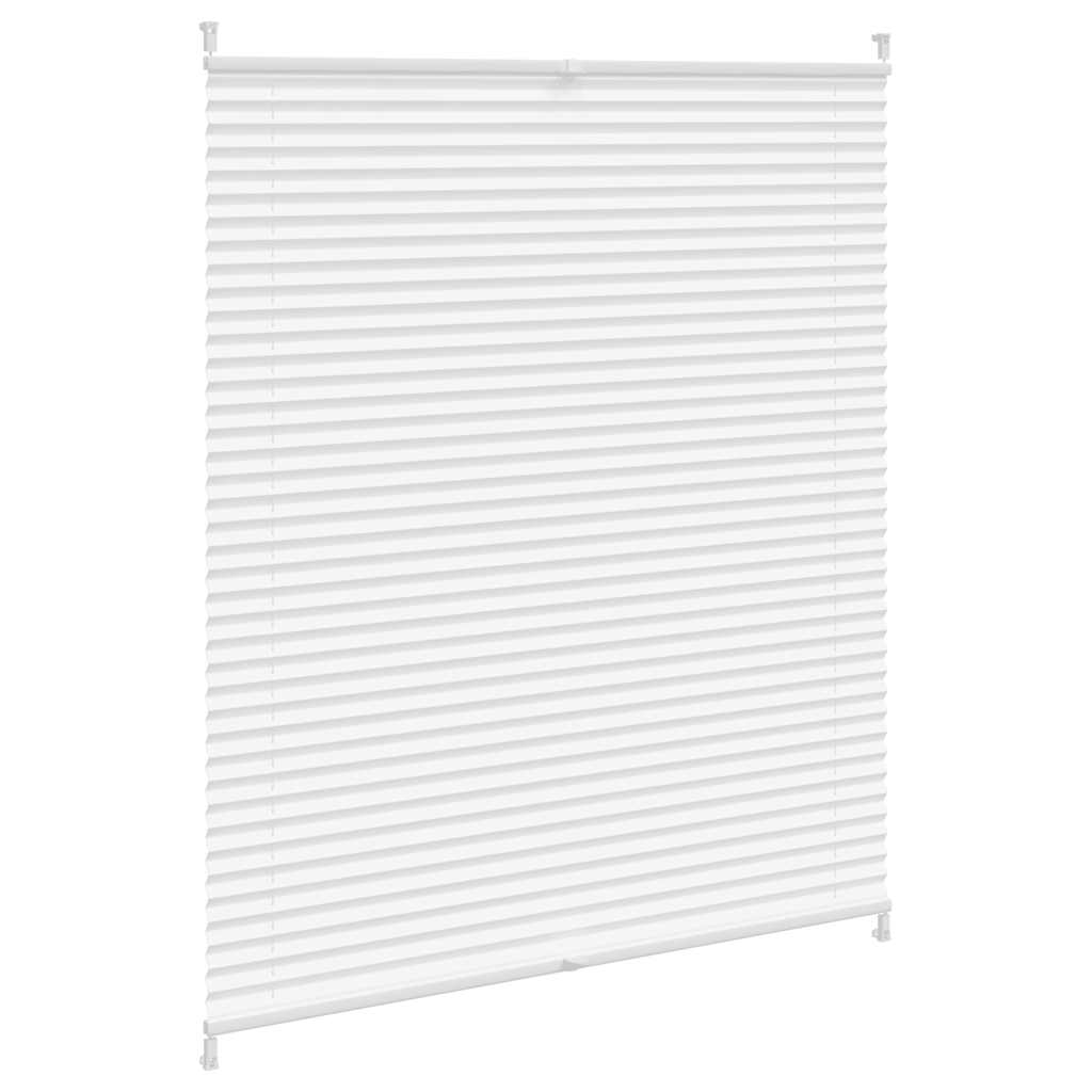 Plissee Faltrollo Rollo Plisseerollo 110x150cm Weiß