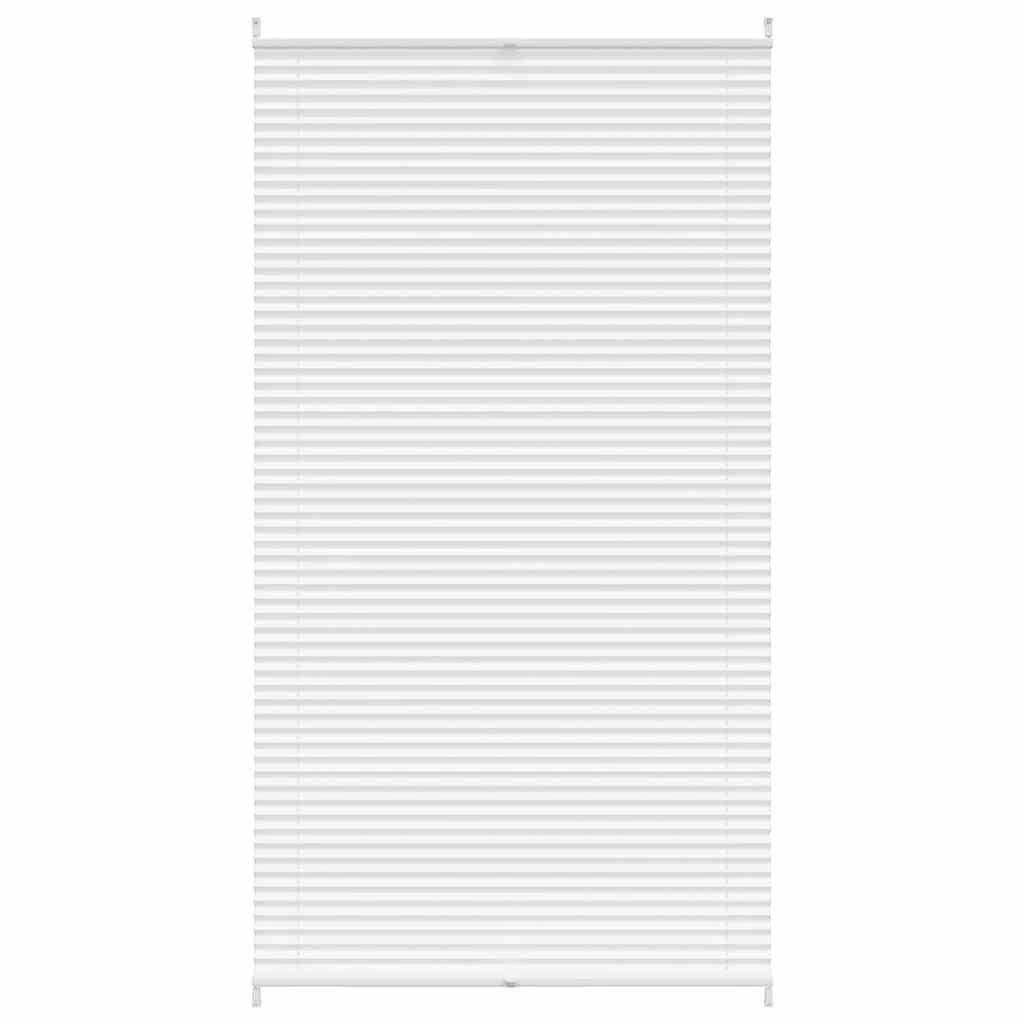 Plissee Faltrollo Rollo Plisseerollo 110x200cm Weiß