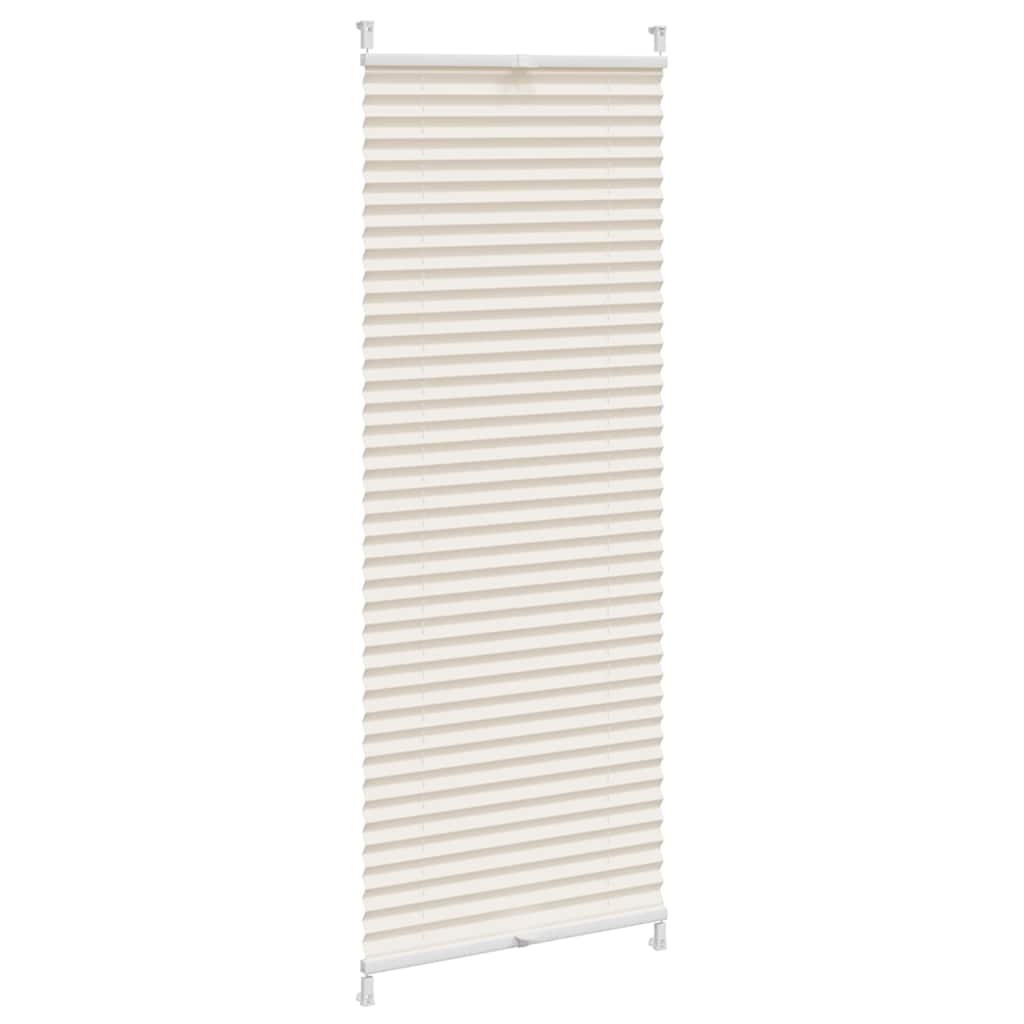 Plissee Faltrollo Rollo Plisseerollo 40x100cm Creme