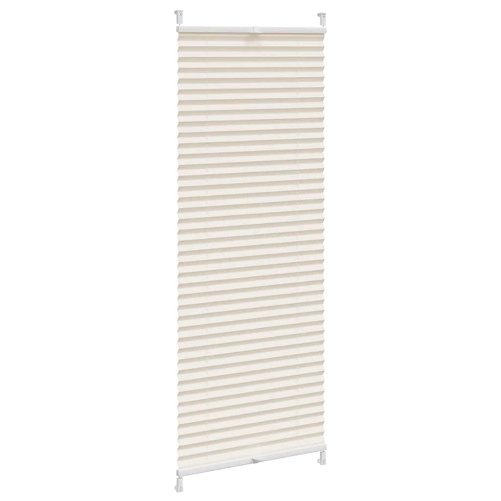 Plissee Faltrollo Rollo Plisseerollo 40x100cm Creme