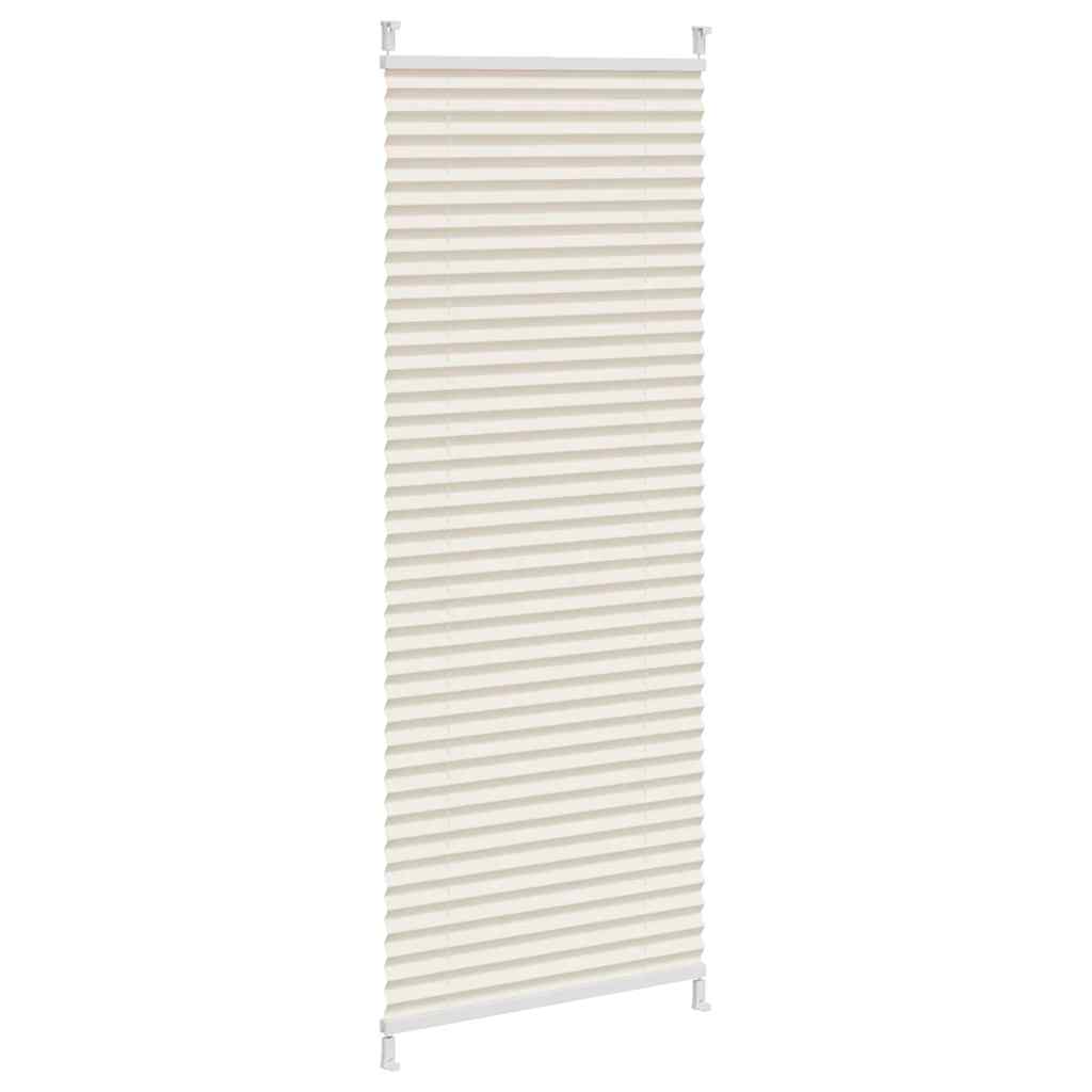 Plissee Faltrollo Rollo Plisseerollo 40x100cm Creme