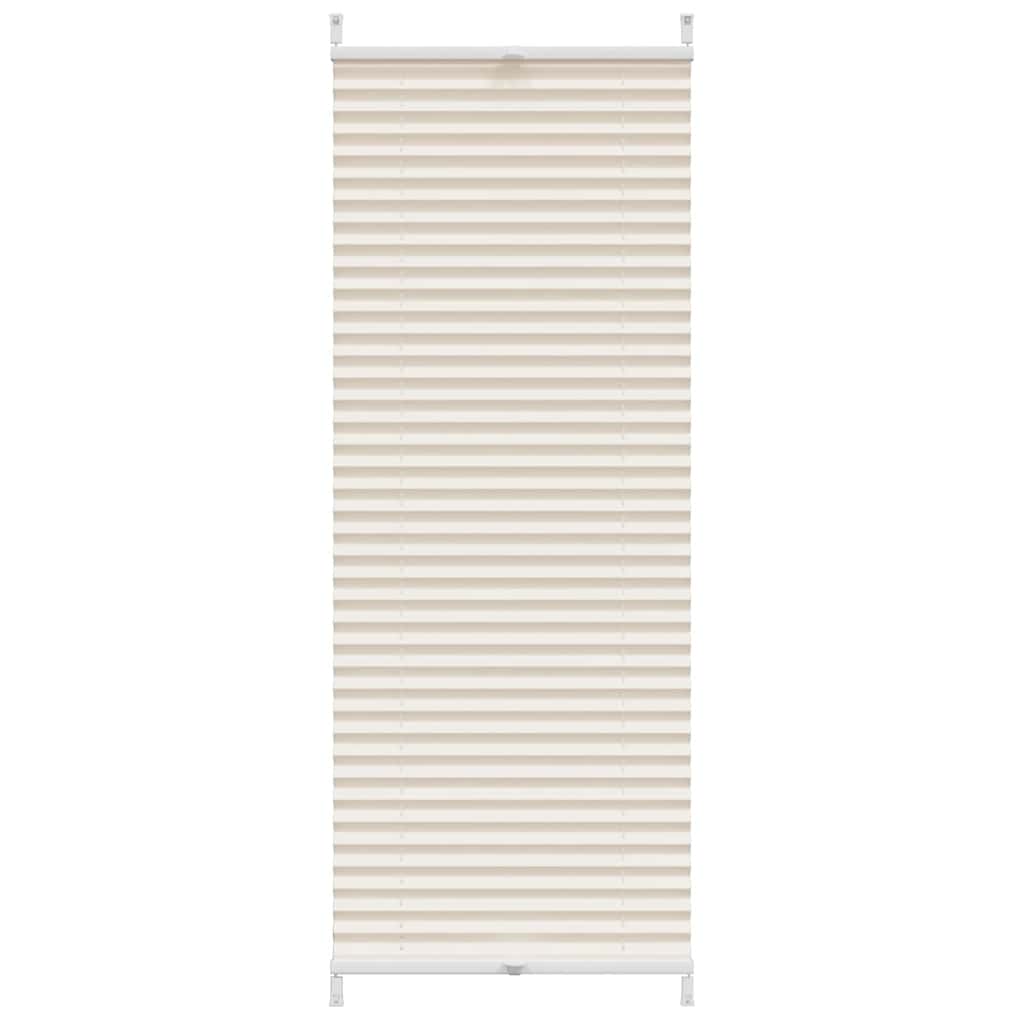 Plissee Faltrollo Rollo Plisseerollo 40x125cm Creme