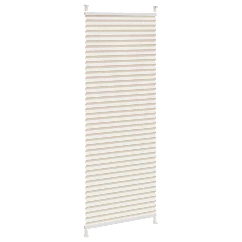 Plissee Faltrollo Rollo Plisseerollo 40x125cm Creme