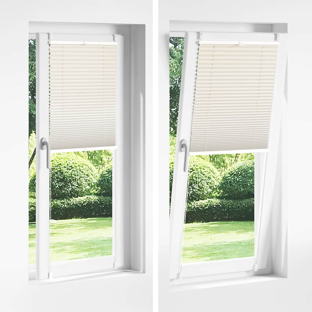 Plissee Faltrollo Rollo Plisseerollo 40x125cm Creme
