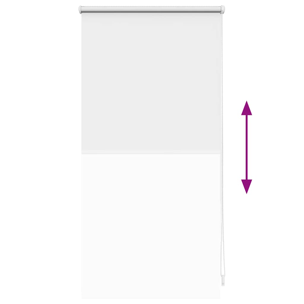 Verdunkelungsrollo 44,4 x 100 cm, Stoffbreite 40 cm, Weiß