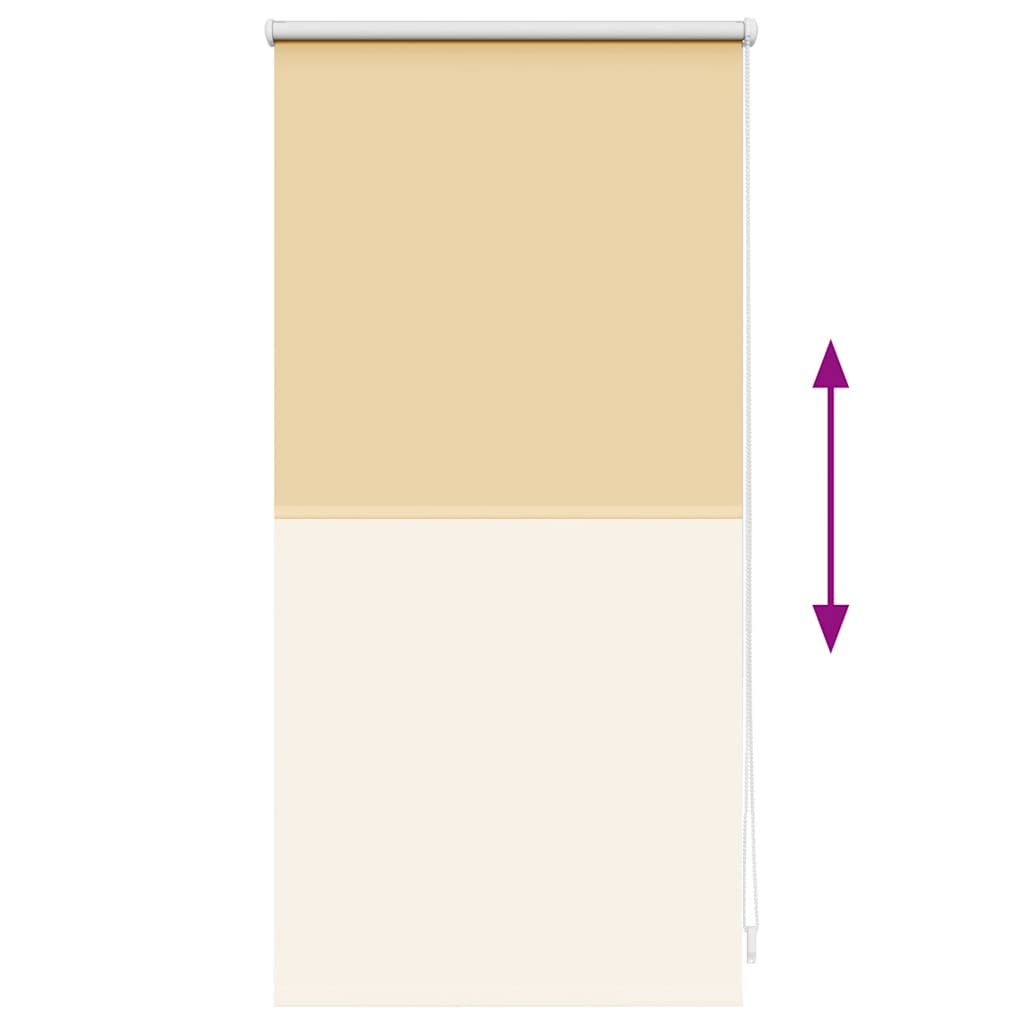 Verdunkelungsrollo 44,4 x 100 cm, Stoffbreite 40 cm, Beige