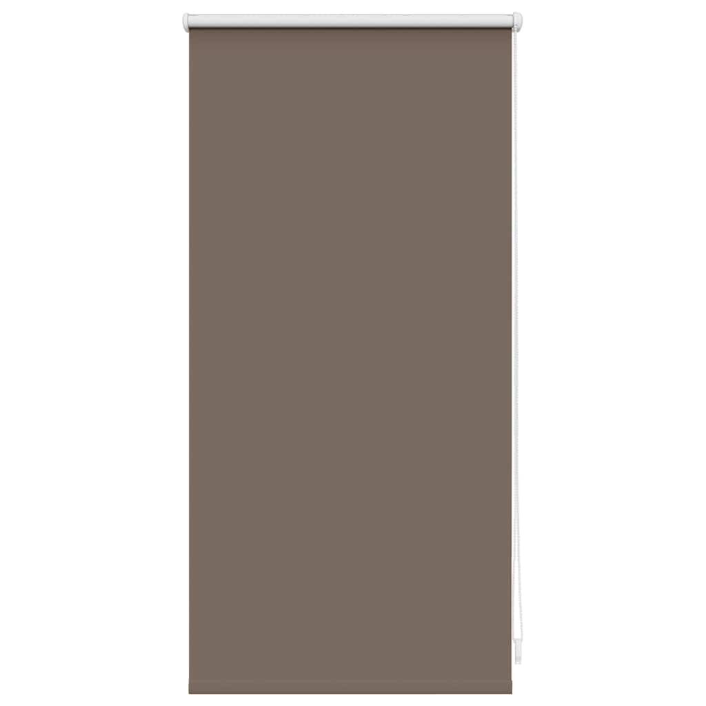 Verdunkelungsrollo 44,4 x 100 cm, Stoffbreite 40 cm, Kaffeebraun