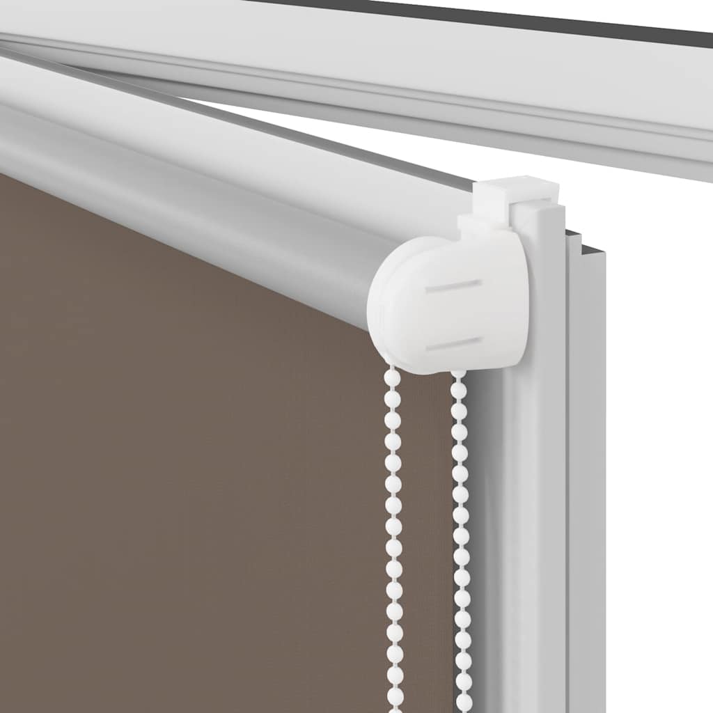 Verdunkelungsrollo 44,4 x 100 cm, Stoffbreite 40 cm, Kaffeebraun