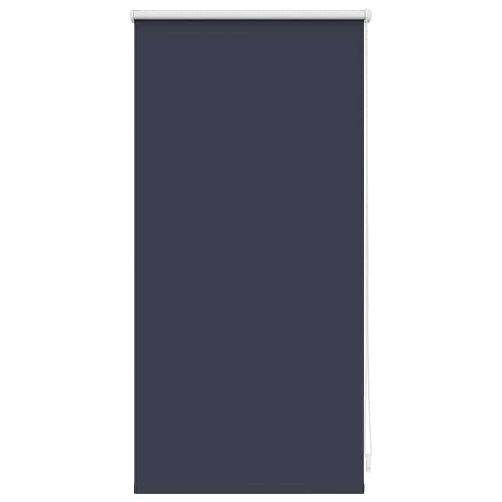 Verdunkelungsrollo 44,4 x 100 cm, Stoffbreite 40 cm, Marineblau