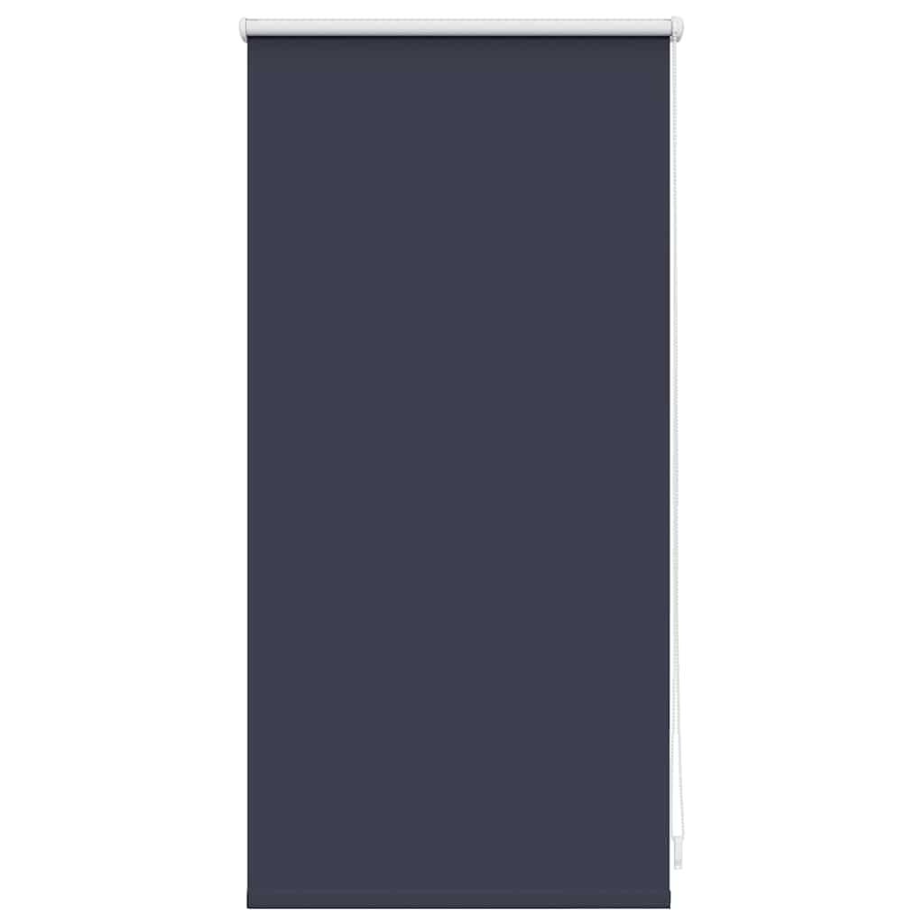 Verdunkelungsrollo 44,4 x 100 cm, Stoffbreite 40 cm, Marineblau