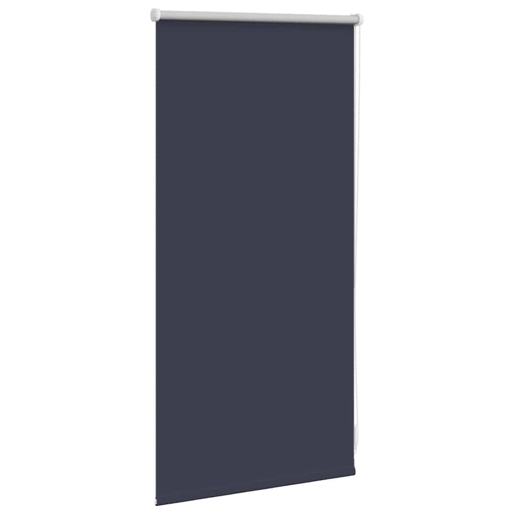 Verdunkelungsrollo 44,4 x 100 cm, Stoffbreite 40 cm, Marineblau