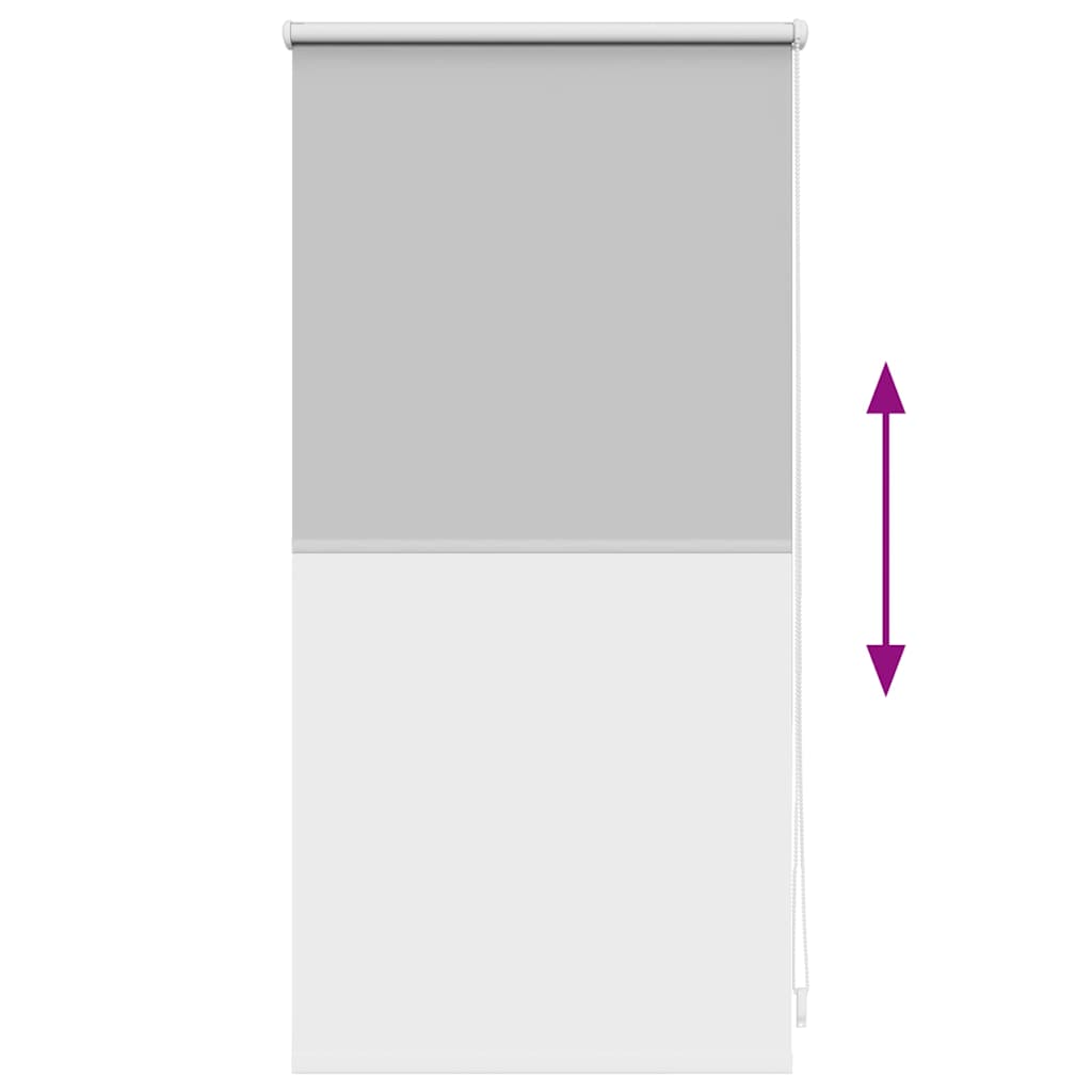 Verdunkelungsrollo 44,4 x 100 cm, Stoffbreite 40 cm, Grau