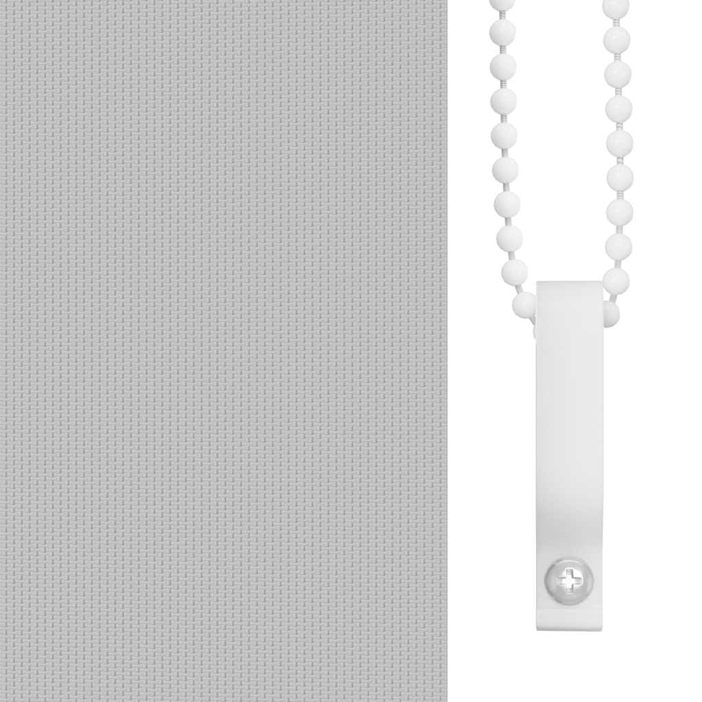 Verdunkelungsrollo 44,4 x 100 cm, Stoffbreite 40 cm, Grau