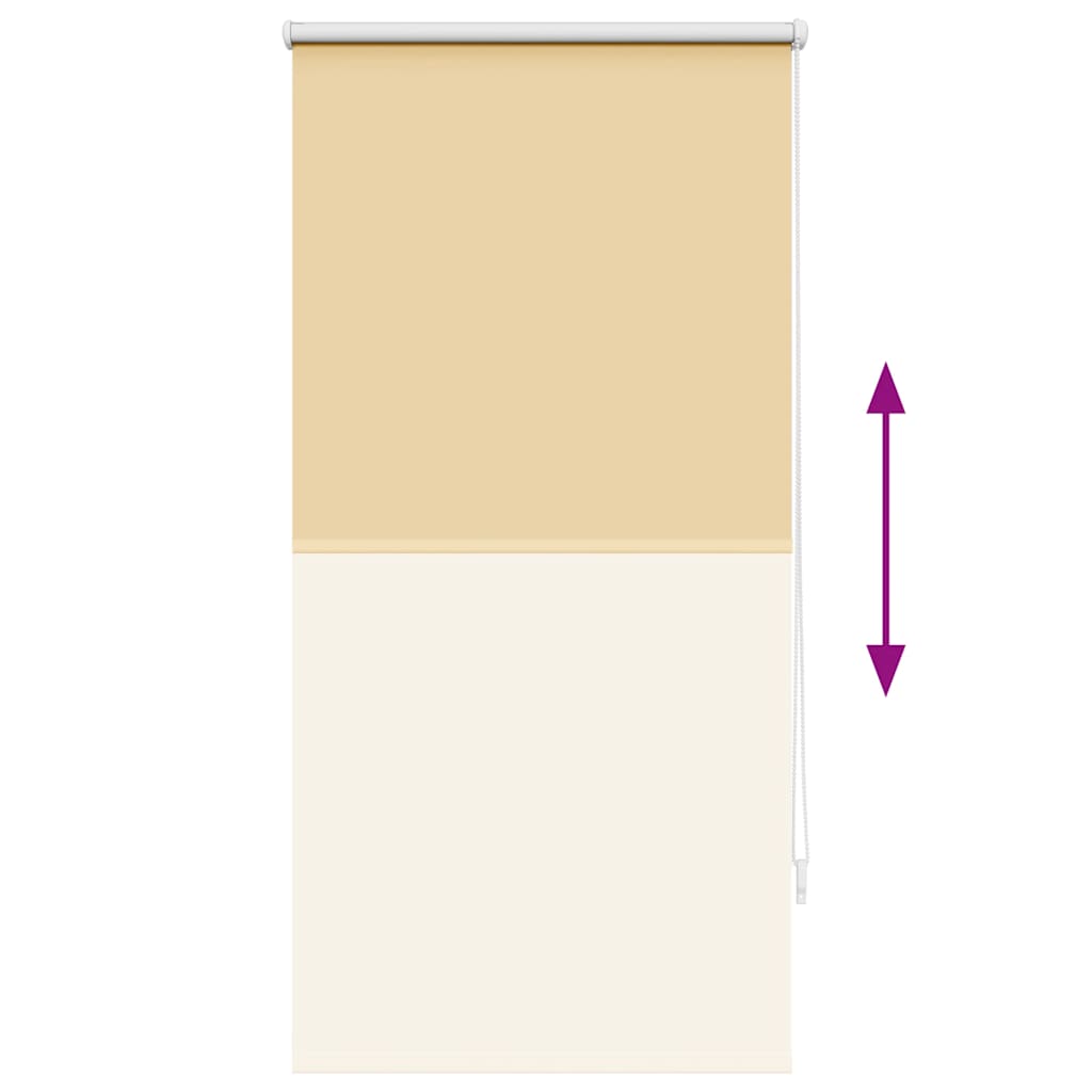 Verdunkelungsrollo 64,4 x 120 cm, Stoffbreite 60 cm, Beige