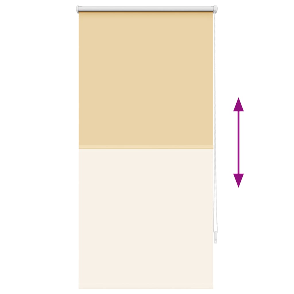 Verdunkelungsrollo 64,4 x 120 cm, Stoffbreite 60 cm, Beige
