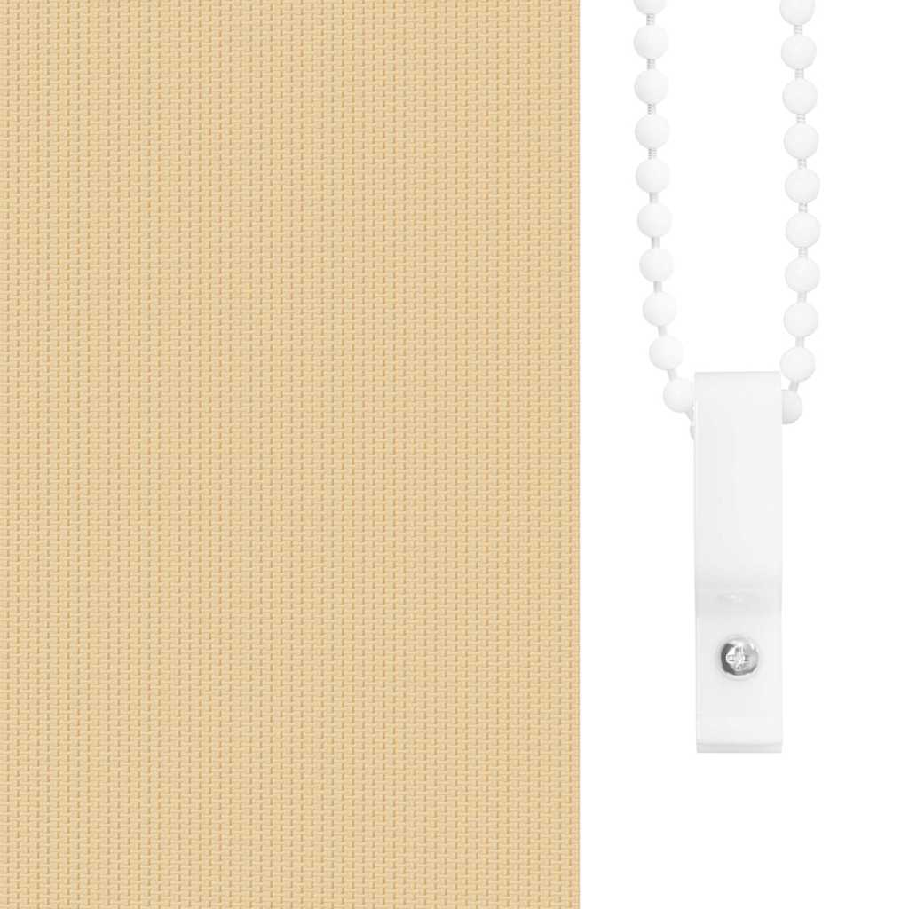 Verdunkelungsrollo 64,4 x 120 cm, Stoffbreite 60 cm, Beige