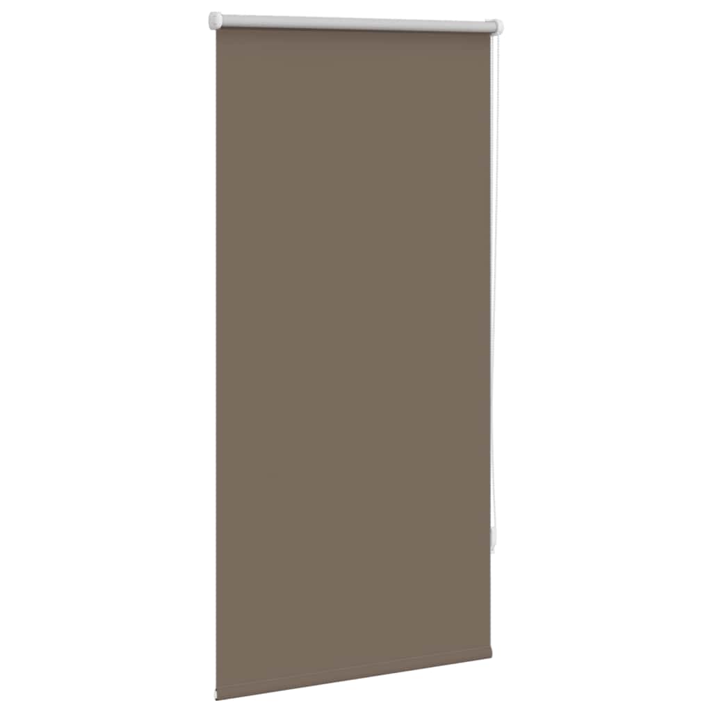 Verdunkelungsrollo 64,4 x 120 cm, Stoffbreite 60 cm, Kaffeebraun