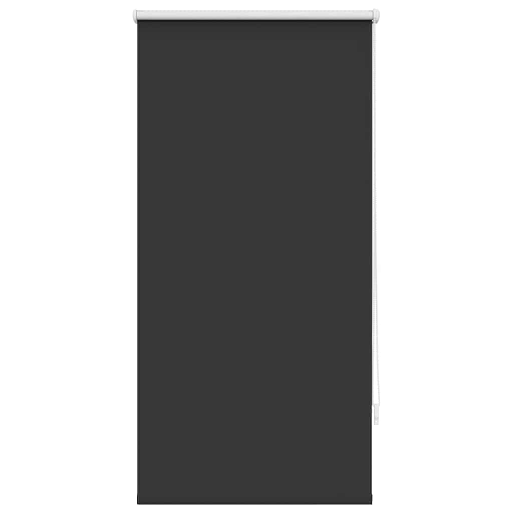 Verdunkelungsrollo 64,4 x 120 cm, Stoffbreite 60 cm, Schwarz