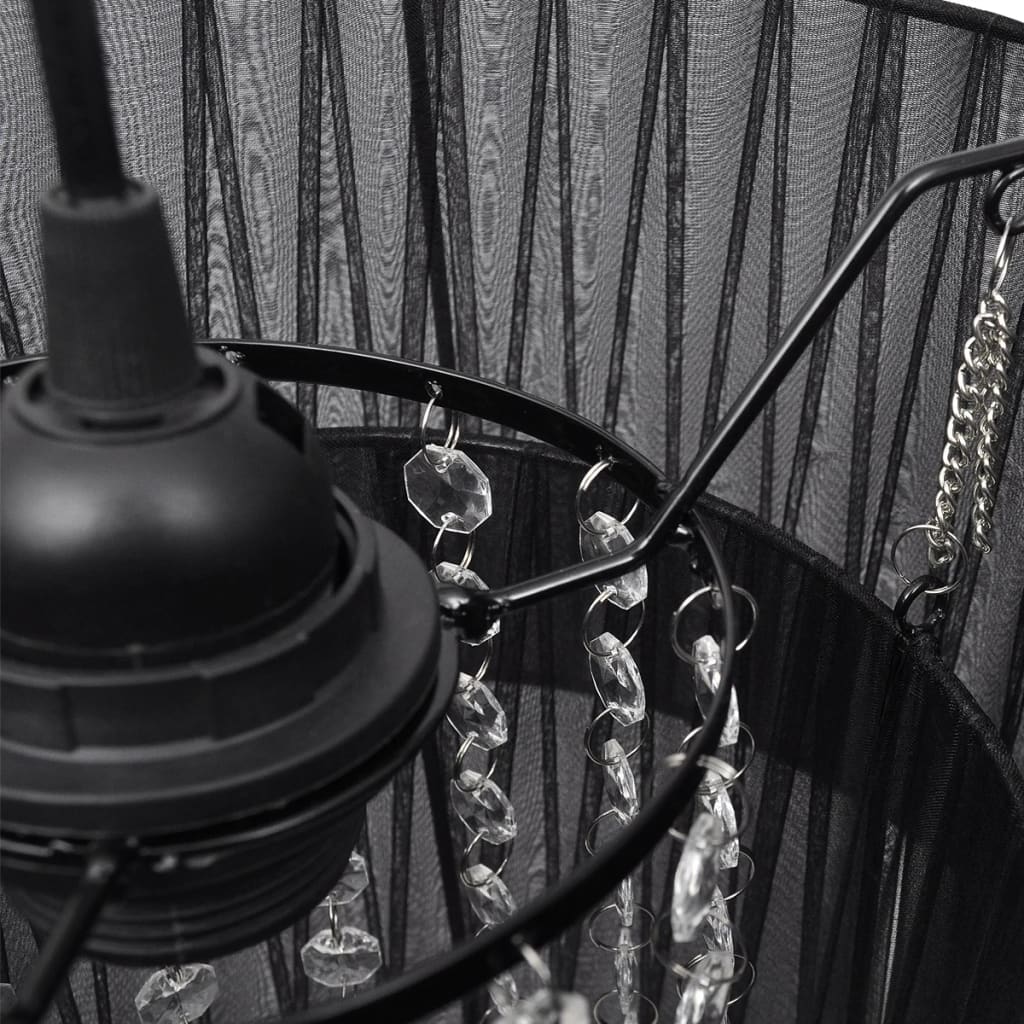 Kronleuchter Pendelleuchte Lampe Leuchte schwarz