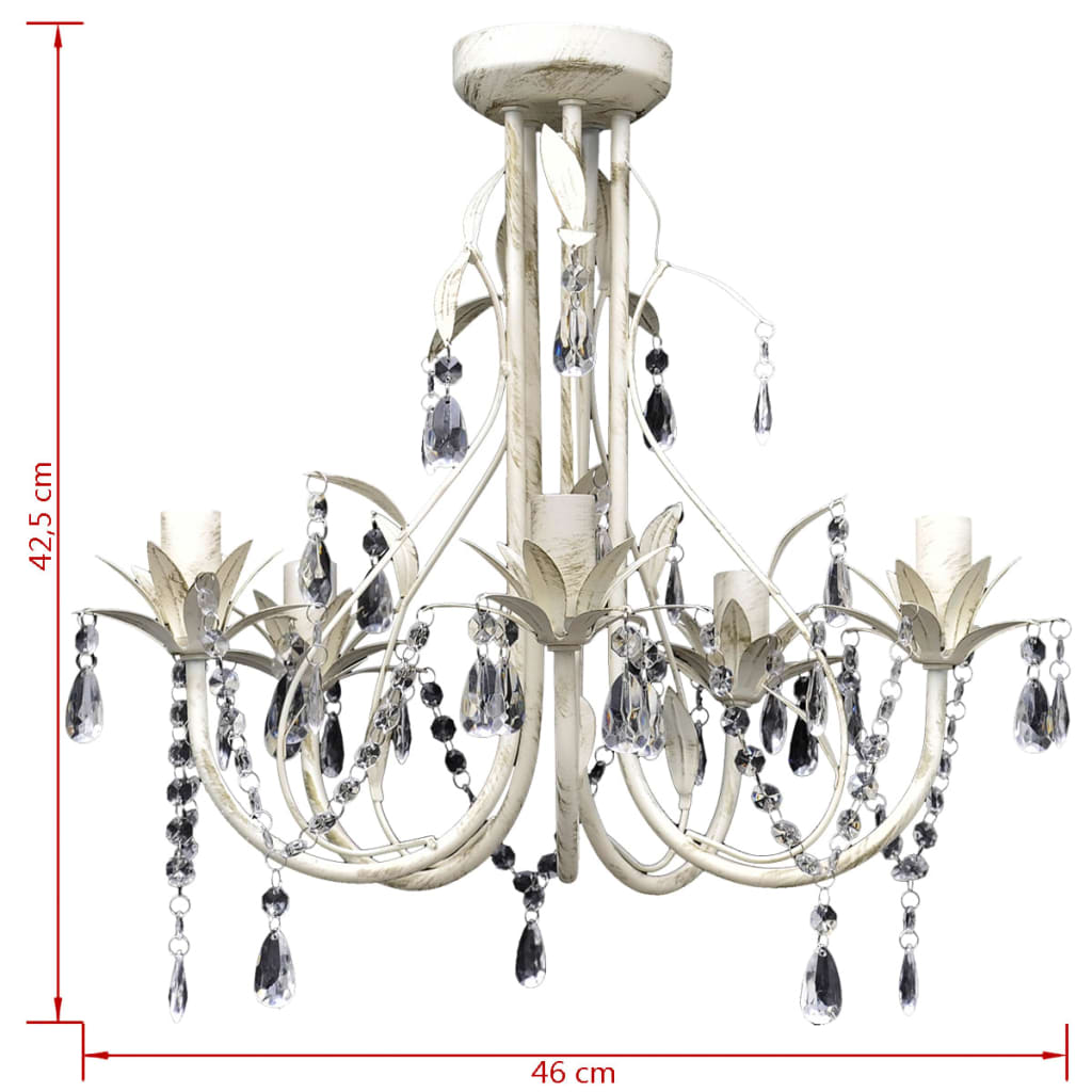 Lustre suspendu avec 5 douilles