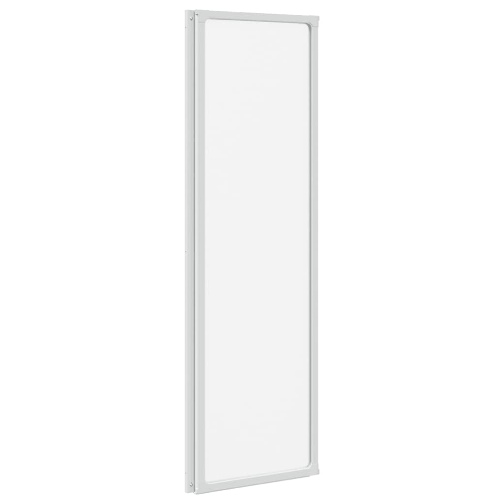 Duschwand 141 x 132 cm 3 Paneele Faltbar