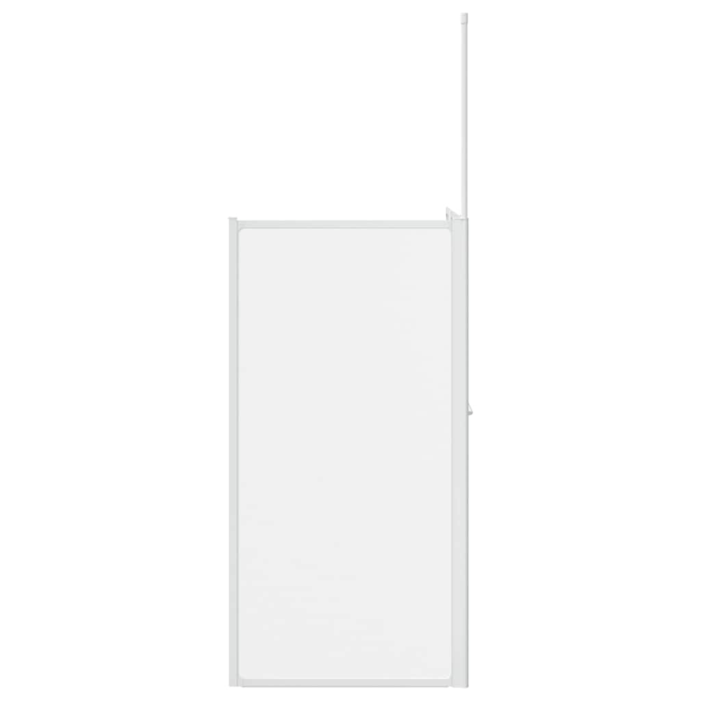 Duschwand L-Form 70x120x137 cm 4-teilig Faltbar