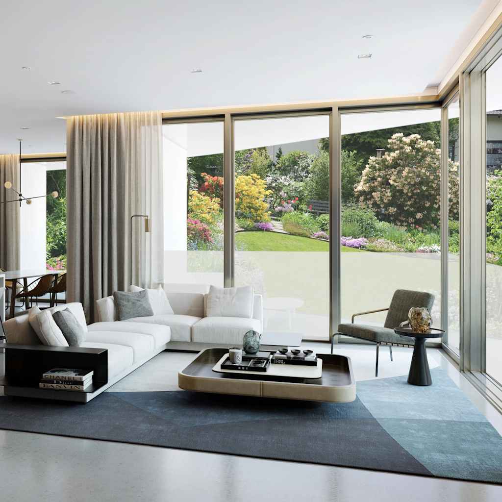 Fensterfolie Matt Grau 0,9x5 m PVC