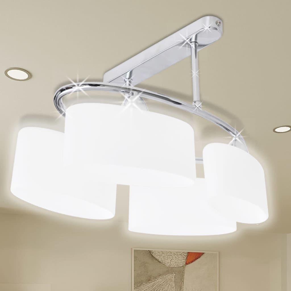 Beleuchtung Decken Leuchte Lampe Deckenlampe 4 x E14