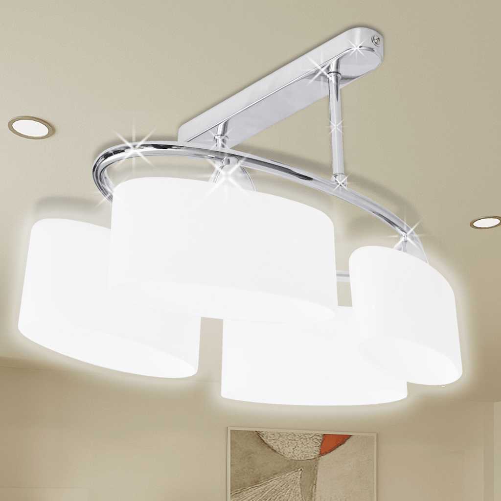 Beleuchtung Decken Leuchte Lampe Deckenlampe 4 x E14