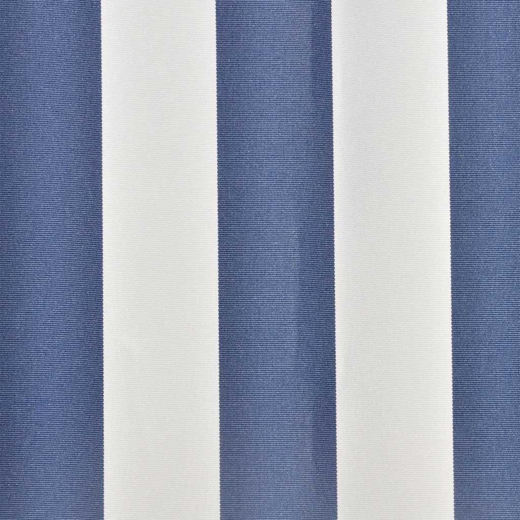 Ersatzstoff für Markise Blau und Weiß 300x250 cm Polyester