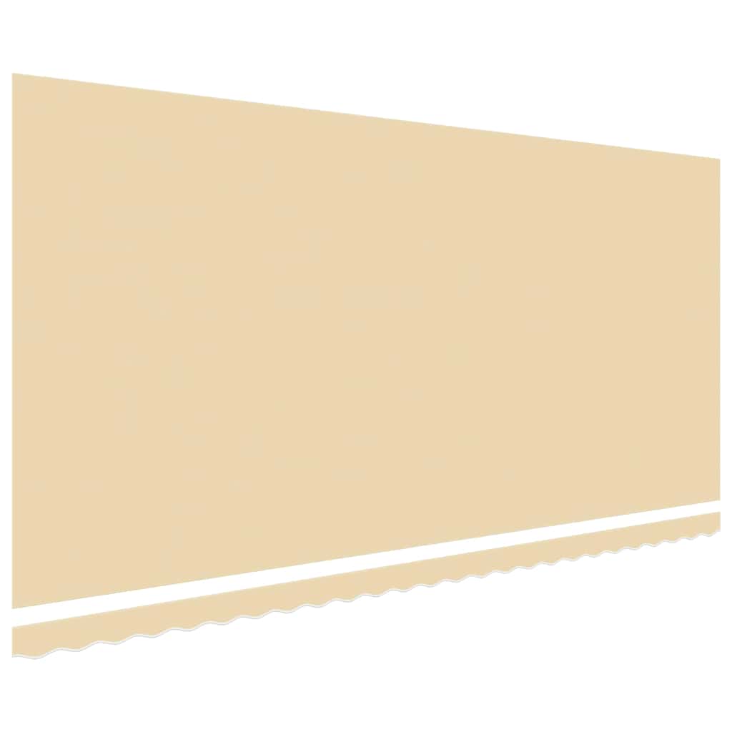 Ersatzstoff für Markise Creme 600x300 cm Polyester