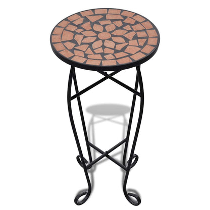 Beistelltisch Mosaik Terracotta