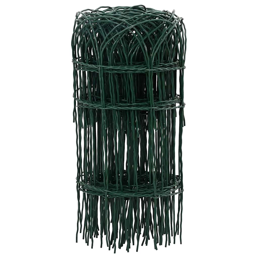 Beetzaun Pulverbeschichtetes Eisen 25×0,4 m