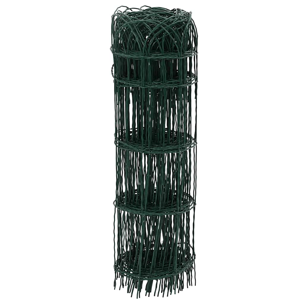 Beetzaun Pulverbeschichtetes Eisen 10×0,65 m