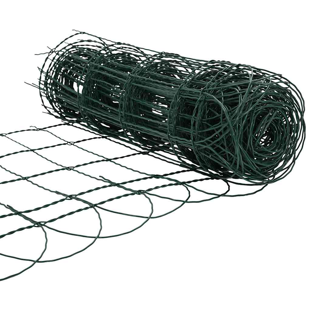 Beetzaun Pulverbeschichtetes Eisen 10×0,65 m