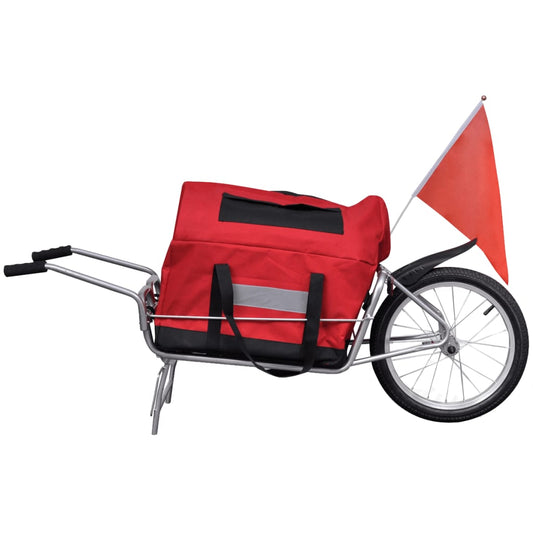 Monocycle remorque vélo avec sac