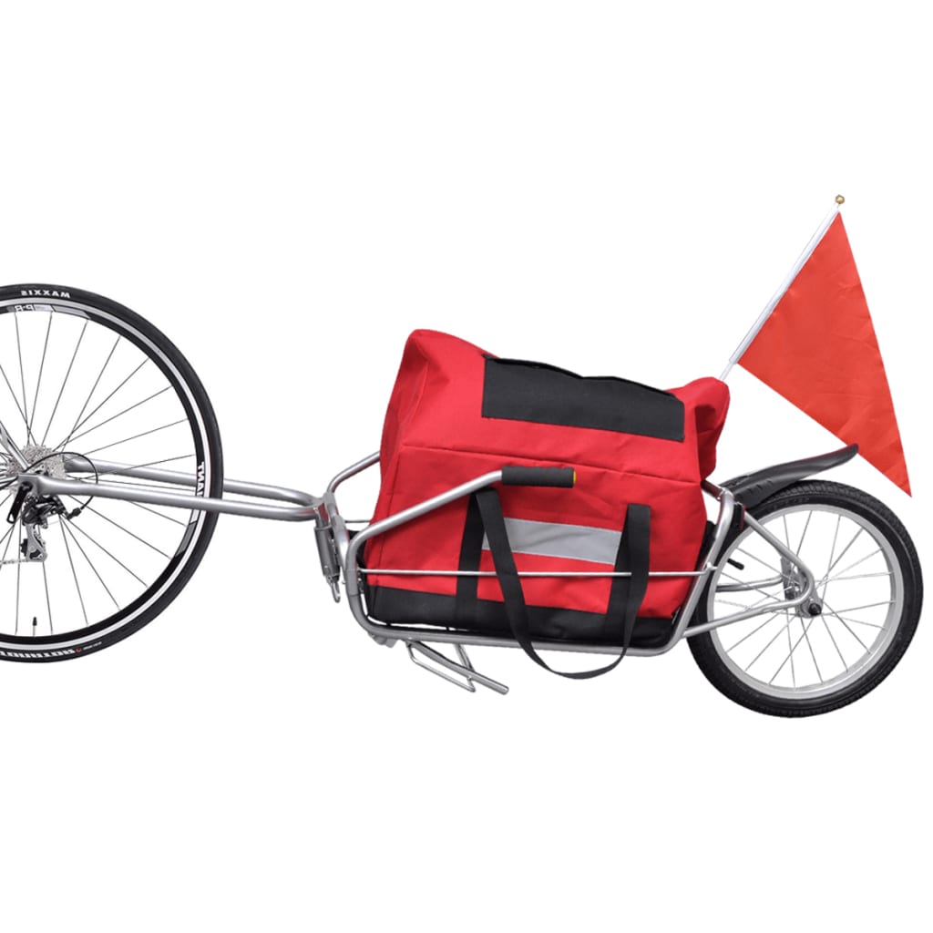 Monocycle remorque vélo avec sac