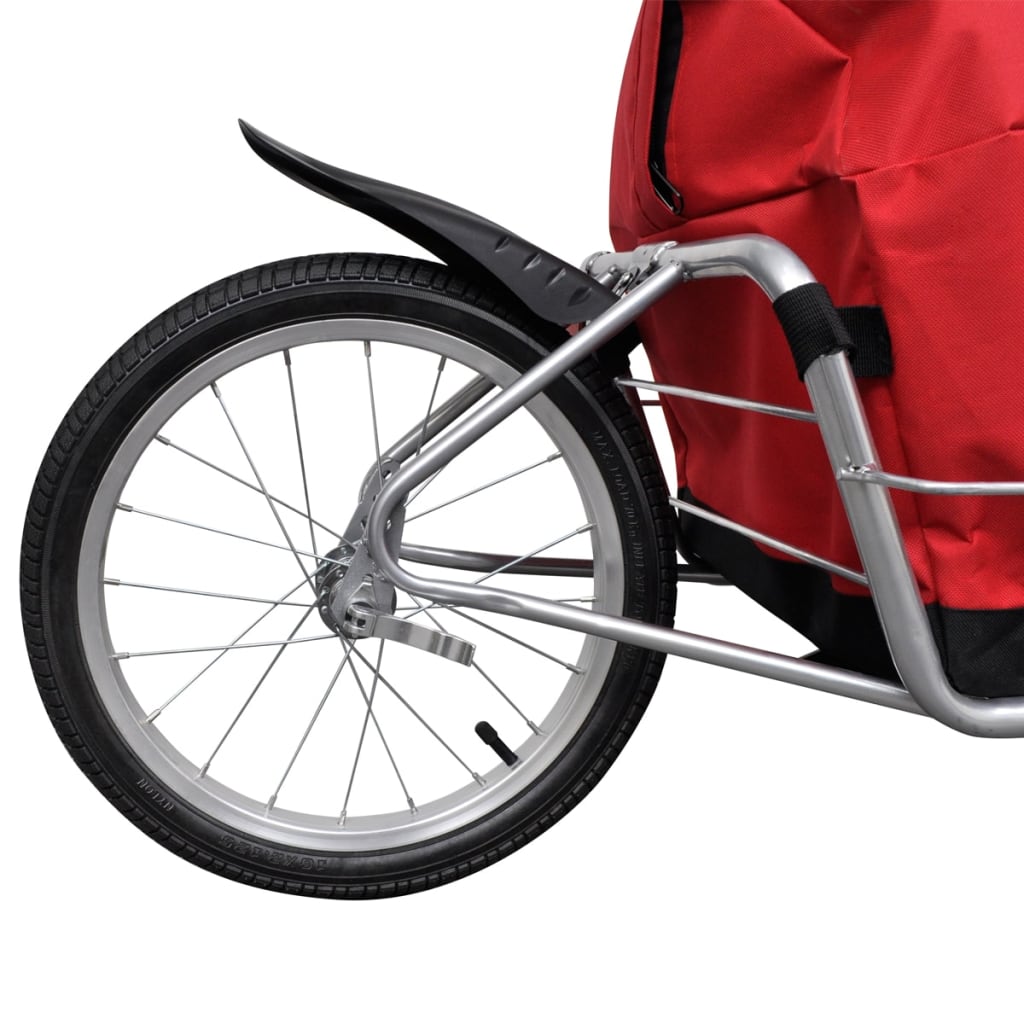 Monocycle remorque vélo avec sac