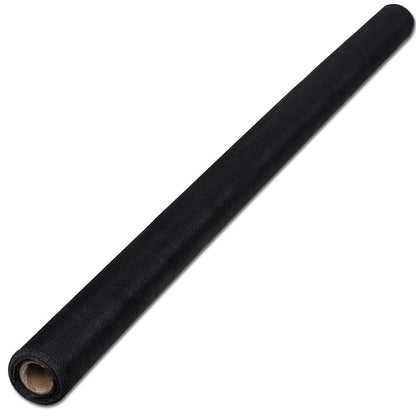 Fiberglas-Fliegengitter 100x500 cm Schwarz